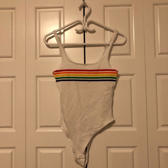 Garage Pride Top Bodysuit 🌈 - Picture 1 of 5